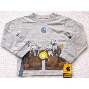 Toddler Boys Carhartt Long Sleeve Size 3t - NWT